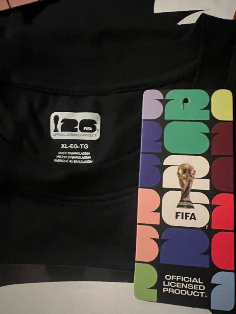 FIFA World Cup Trophy Tee by FIFA - Black - Picture 2 of 4